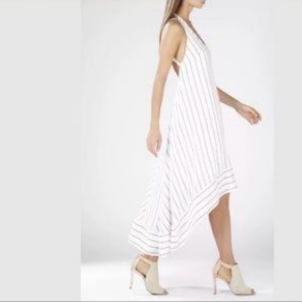 BCBGMAXAZRIA Chelsi Open Back High Low Dress
